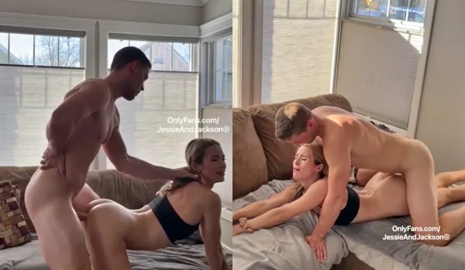 Alpha male fucks his female in heat